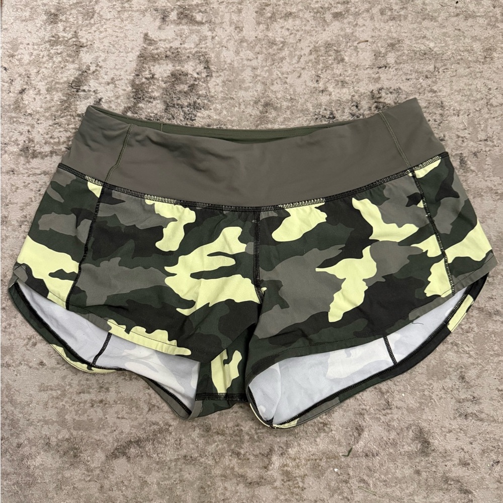 Lululemon Camo Women's Shorts